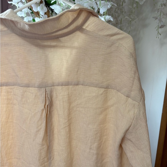 ILLA ILLA Cream Button Henley Romper with Pockets - Picture 6 of 6